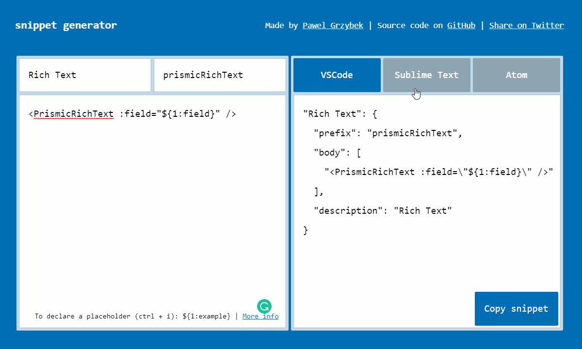 A GIF presenting Pawel Grzybek