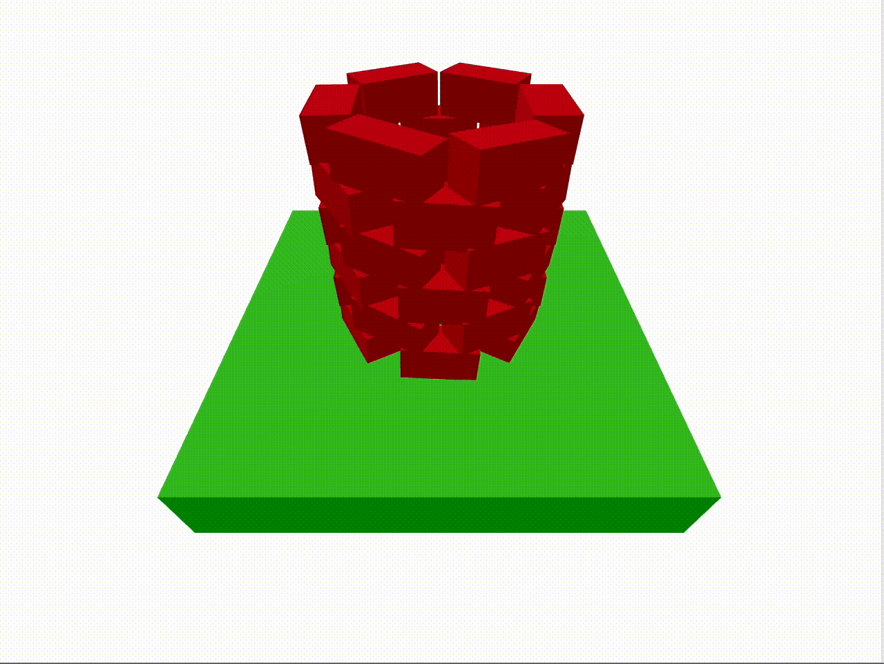 GIF of the 3D scene. At this stage, there