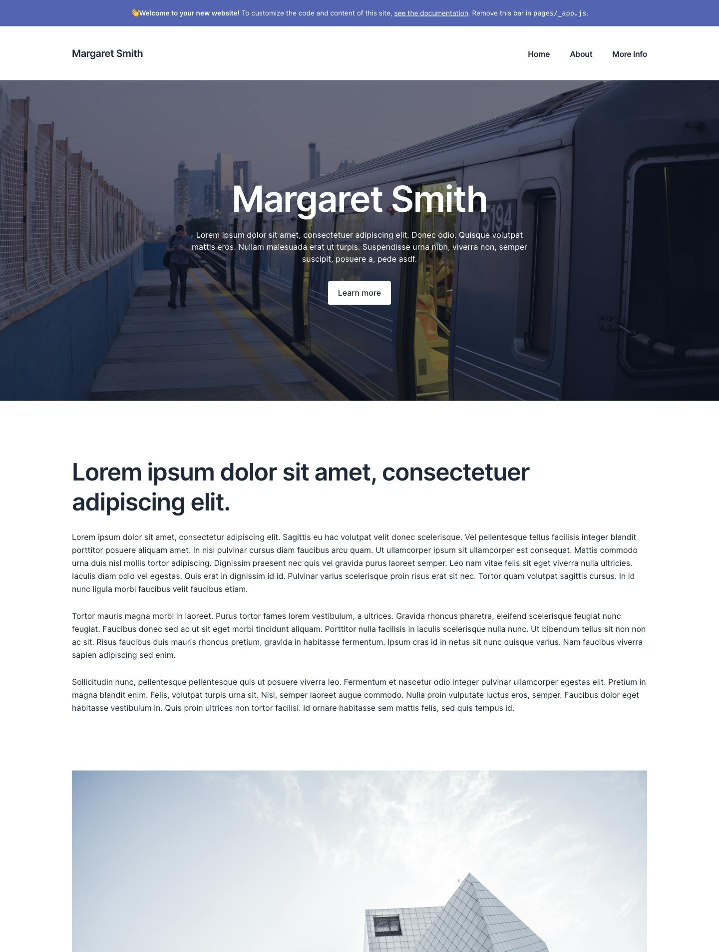 A screenshot of an atomic design system template that