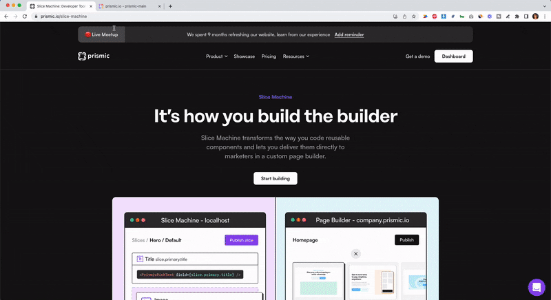 A screen recording of what it