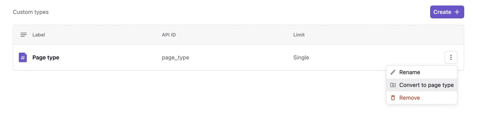 Slice Machine Custom Type