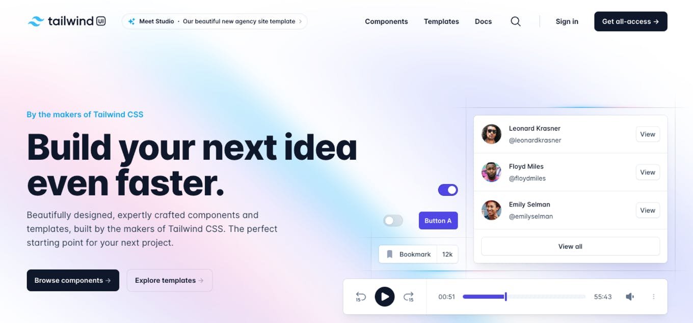 E314c769 1d0d 4910 Af17 1f405516a67f TailwindUI React UI Component Library