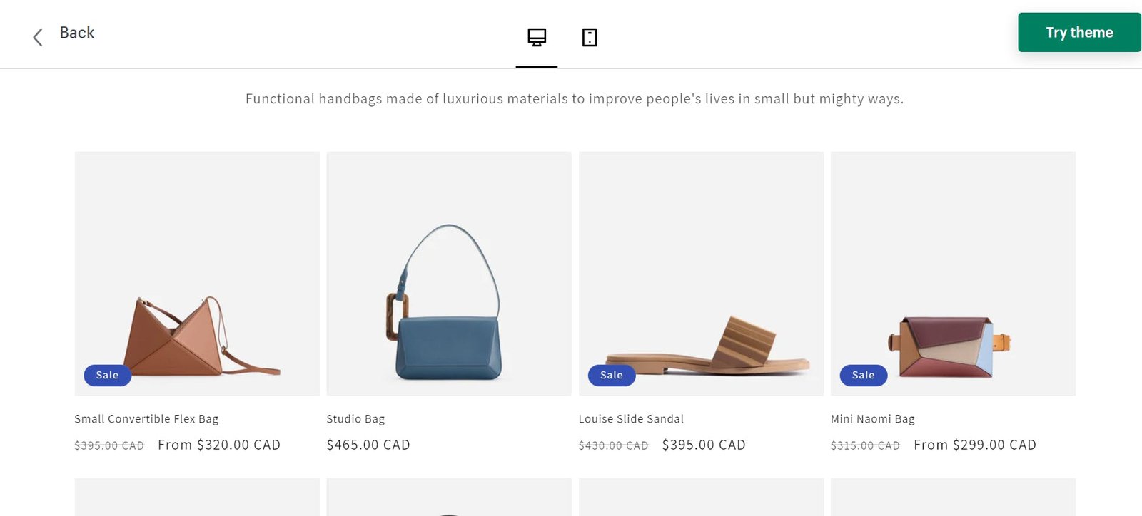 An image of Dawn: a minimalist Shopify theme for a clothing ecommerce store