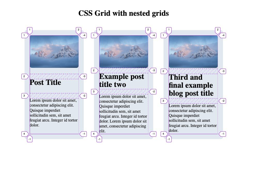 Image of nesting grids before subgrids